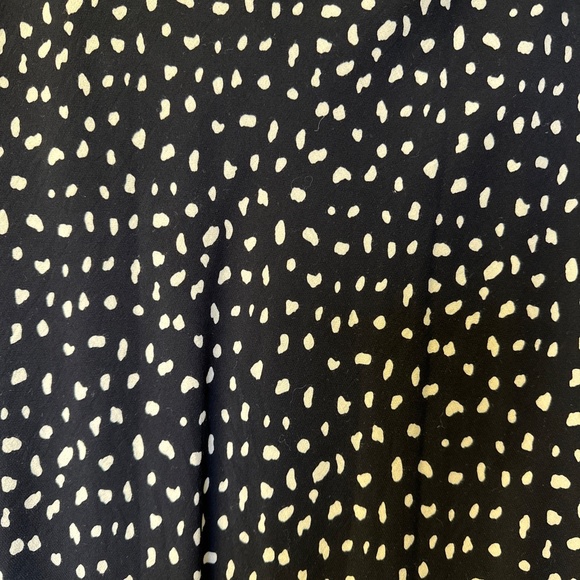 Rails Anya Black/Ivory Spots Midi Skirt Size XS NWOT - Picture 3 of 5